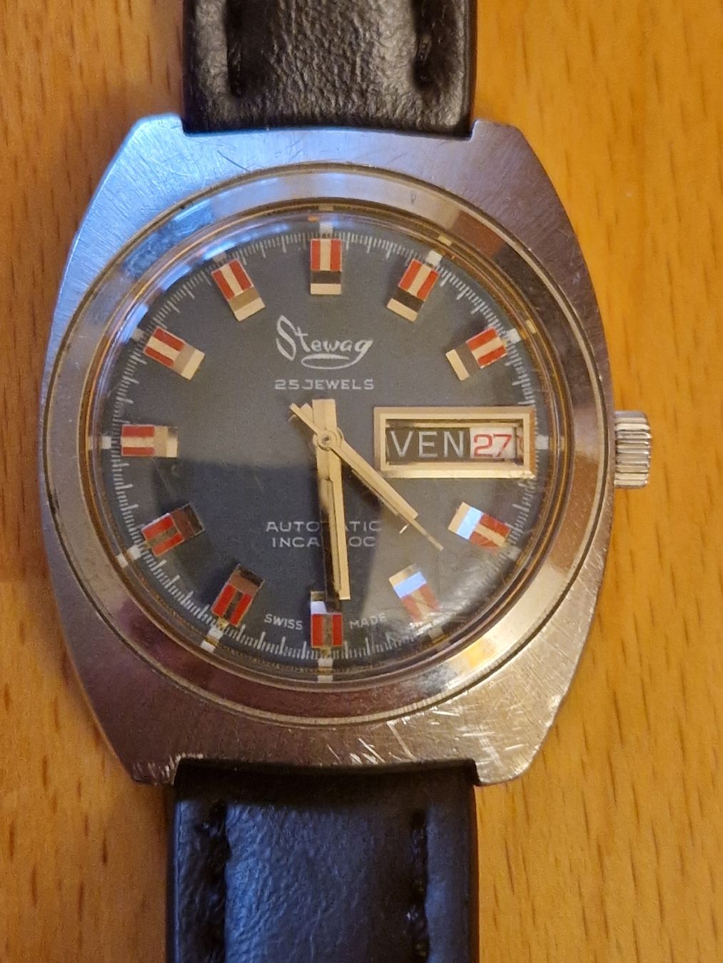 Orologi: Stewag "Swiss Made" Automatic Uhr – Usato da Bern venduto da Ak1917