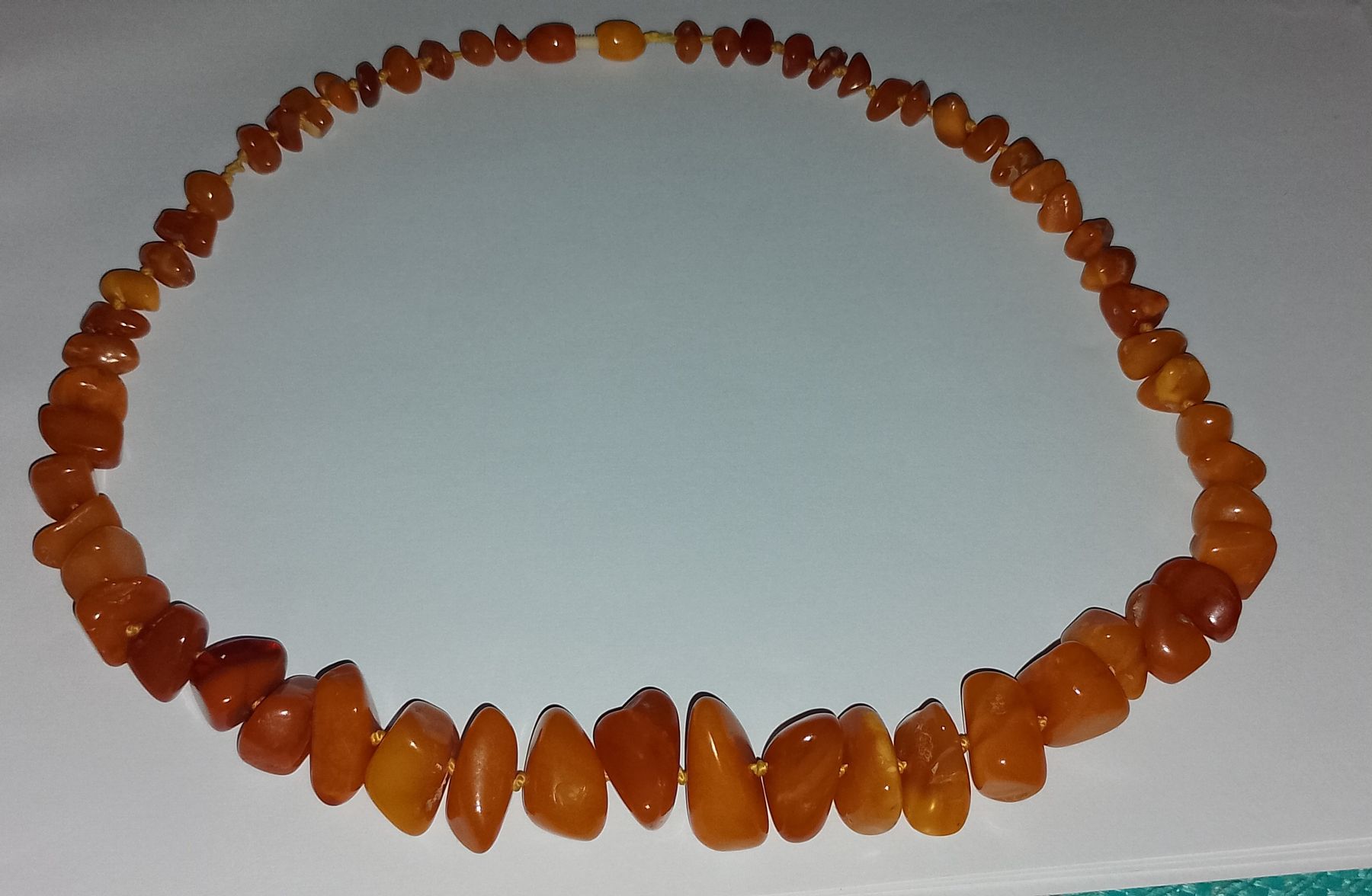 Catenine: Bernsteinkette 56 cm – Usato da Therwil venduto da col_m6rx 5