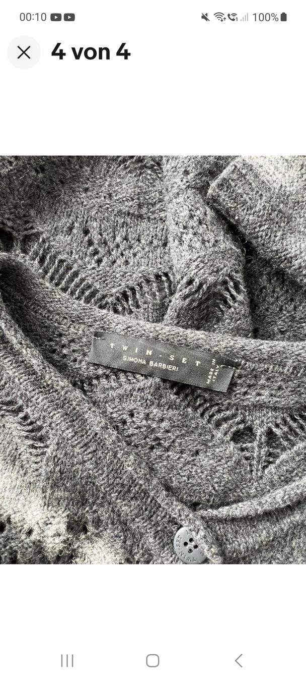 Twinset Giacche: Twin Set Simona Barbieri Jacke Gr. S – Usato da Liestal venduto da Mas-Y-Mas 3