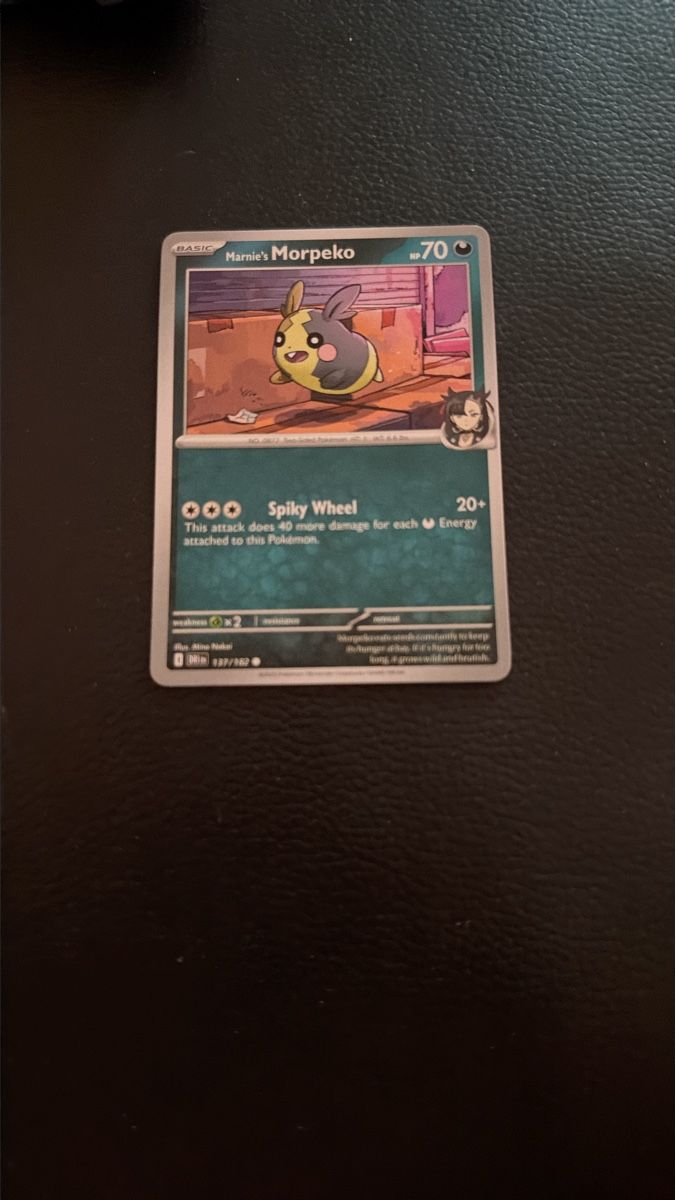Pokémon Carte collezionabili: Marnie's Morpeko Pokémon Karte Basic Zustand gut – Usato da Nassenwil venduto da luc_hnh5
