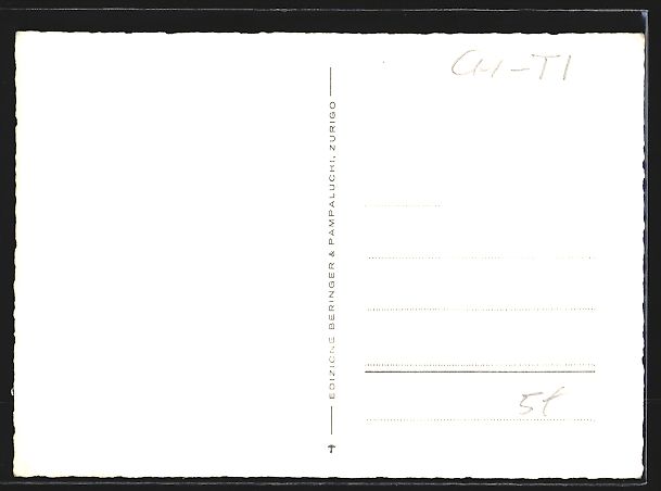 Cartoline postali: AK Lugano, Via Pessina – Usato da Berlin venduto da bartko-reher 1