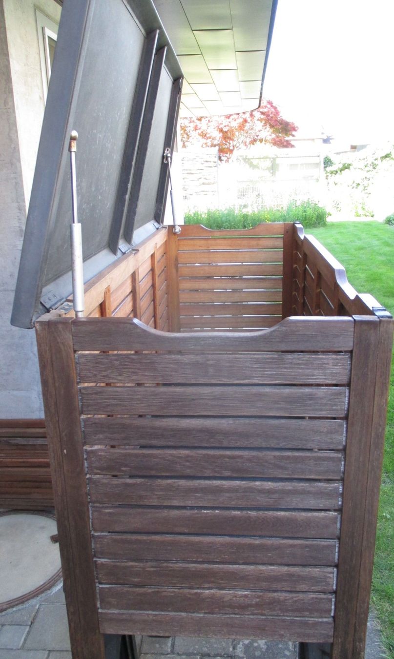 Box contenitori: Gartentruhe Holz, Gartenkiste, Gerätebox, Gartenbox – Usato da Montlingen venduto da Mabesi 3