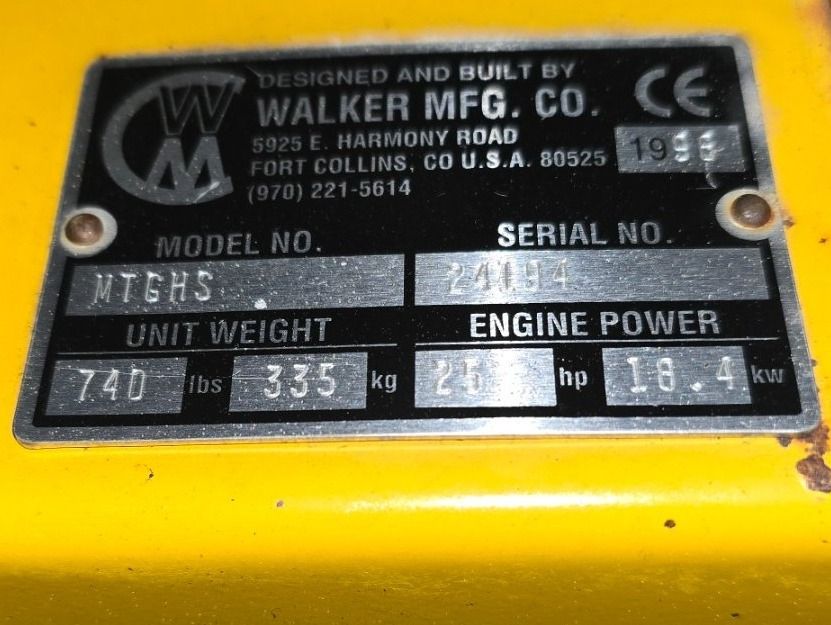 Tagliaerba: walker  25 hp – Usato da Rain venduto da Fafan069 9