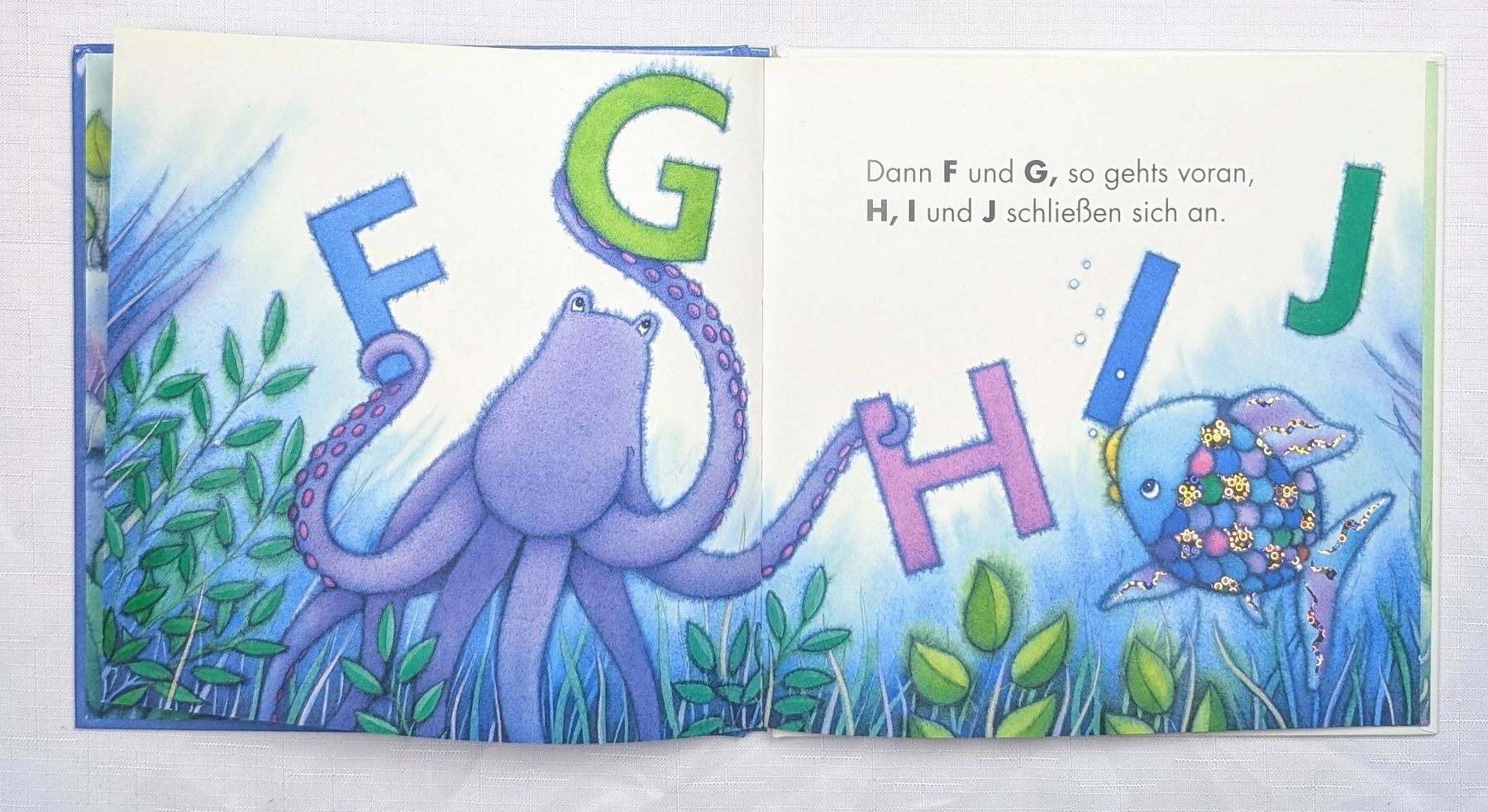 Bücher: Der Regenbogenfisch lernt das ABC - Marcus Pfister – Neu (gemäss Beschreibung) aus Wängi von ABIZONE-86 2