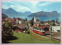 Vitznau mit Rigi-Bahn