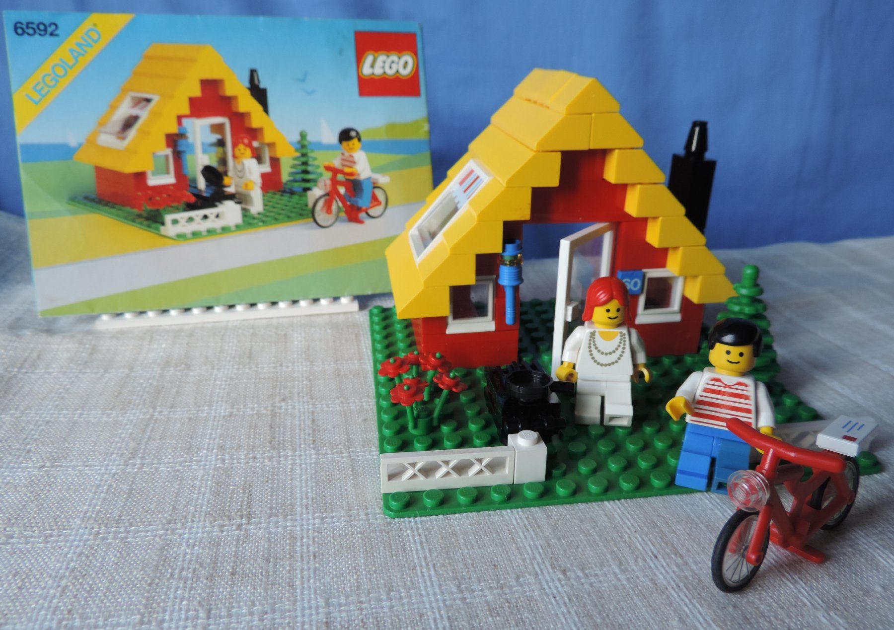 Lego Spielzeuge: Weekend Cottage,  Set 6592  (1990) – Gebraucht aus Burgdorf von ursla50