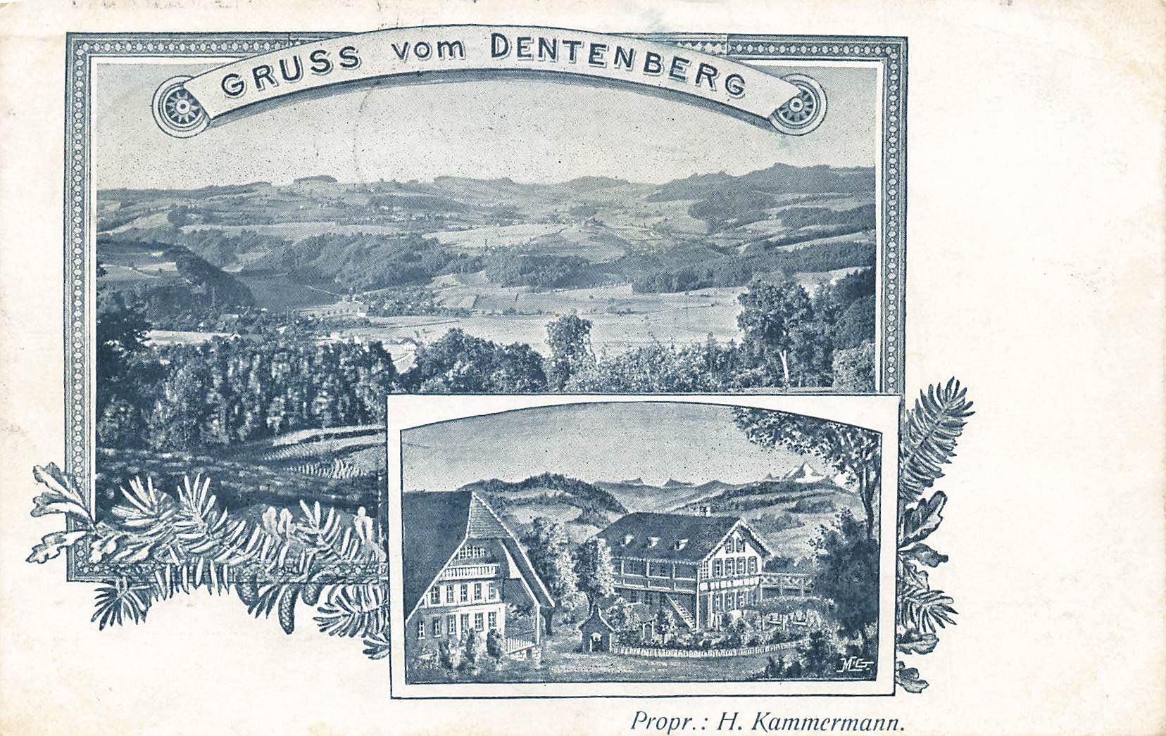 Ansichtskarten: Gruss vom Dentenberg – Gebraucht aus Schwyz von Seffi56