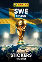 Panini WM 2026 - SWE 18 Sticker - 🇸🇪⚽️