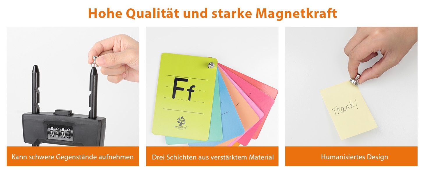 Magnete: 34 Stück Magnete Stark Klein, Neodym Magnet Extra Stark – Neu und originalverpackt aus Bülach von StoreInShop.com 6