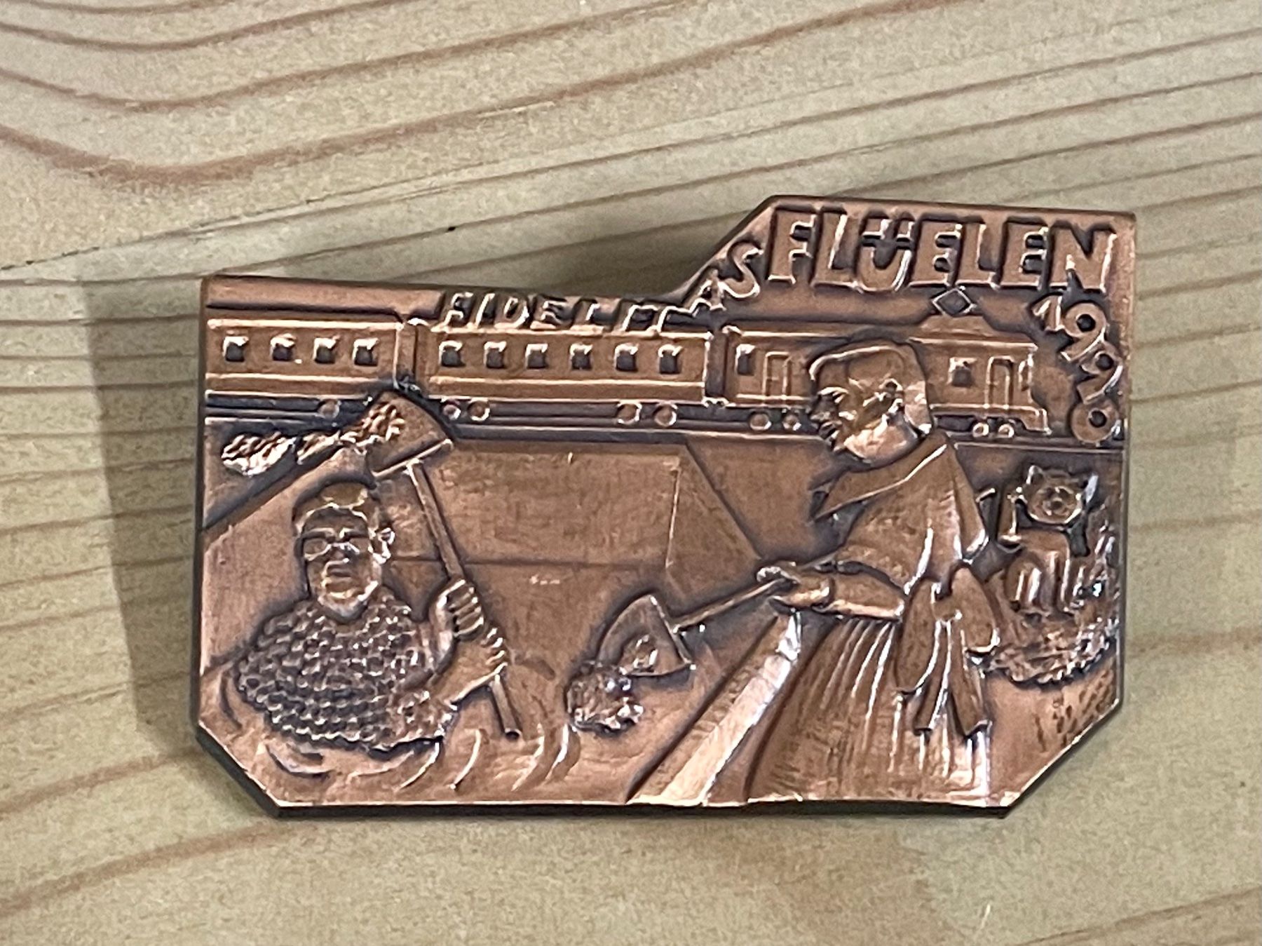 Placchette & Badge: Plakette Flüelen 1990 – Usato da Luzern venduto da mainwerk