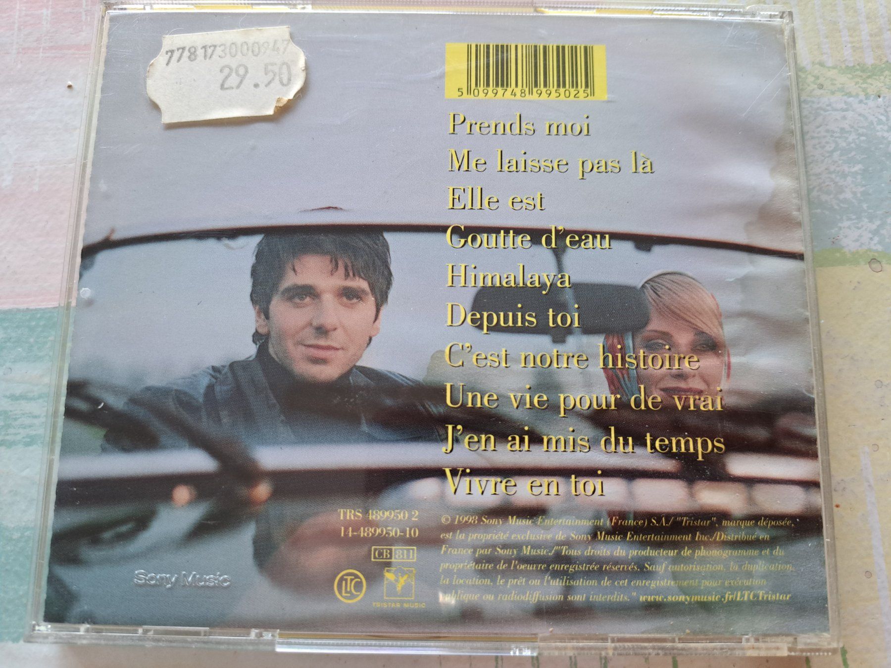 CD: Cd Patrick Fiori - Prends-moi  – Usato da Pully venduto da bro_n52j 1