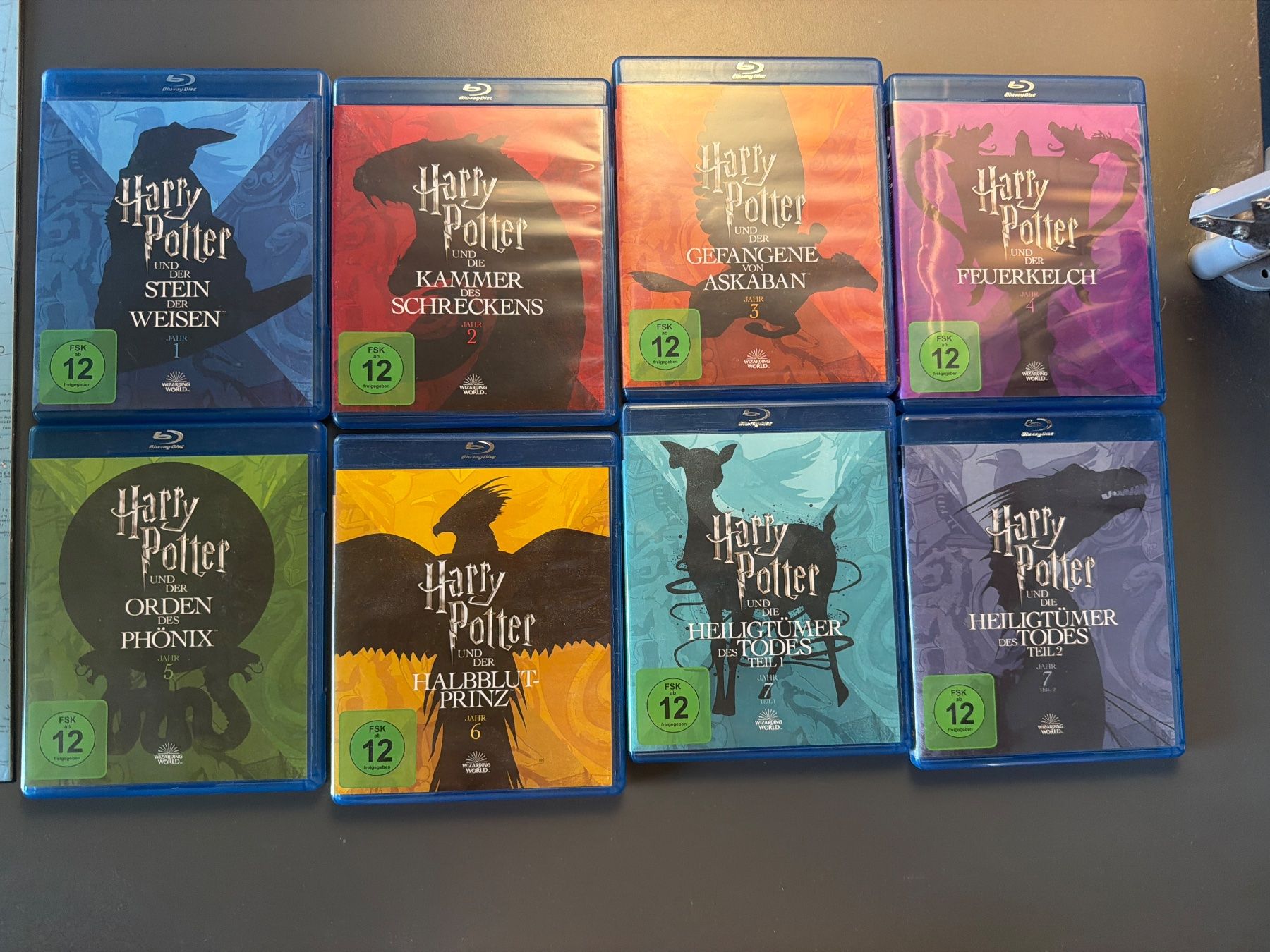 Tutti i DVDs: Harry Potter Complete Collection 8 Filme Blu-ray Set – Usato da Rafz venduto da sey_w9lc 2