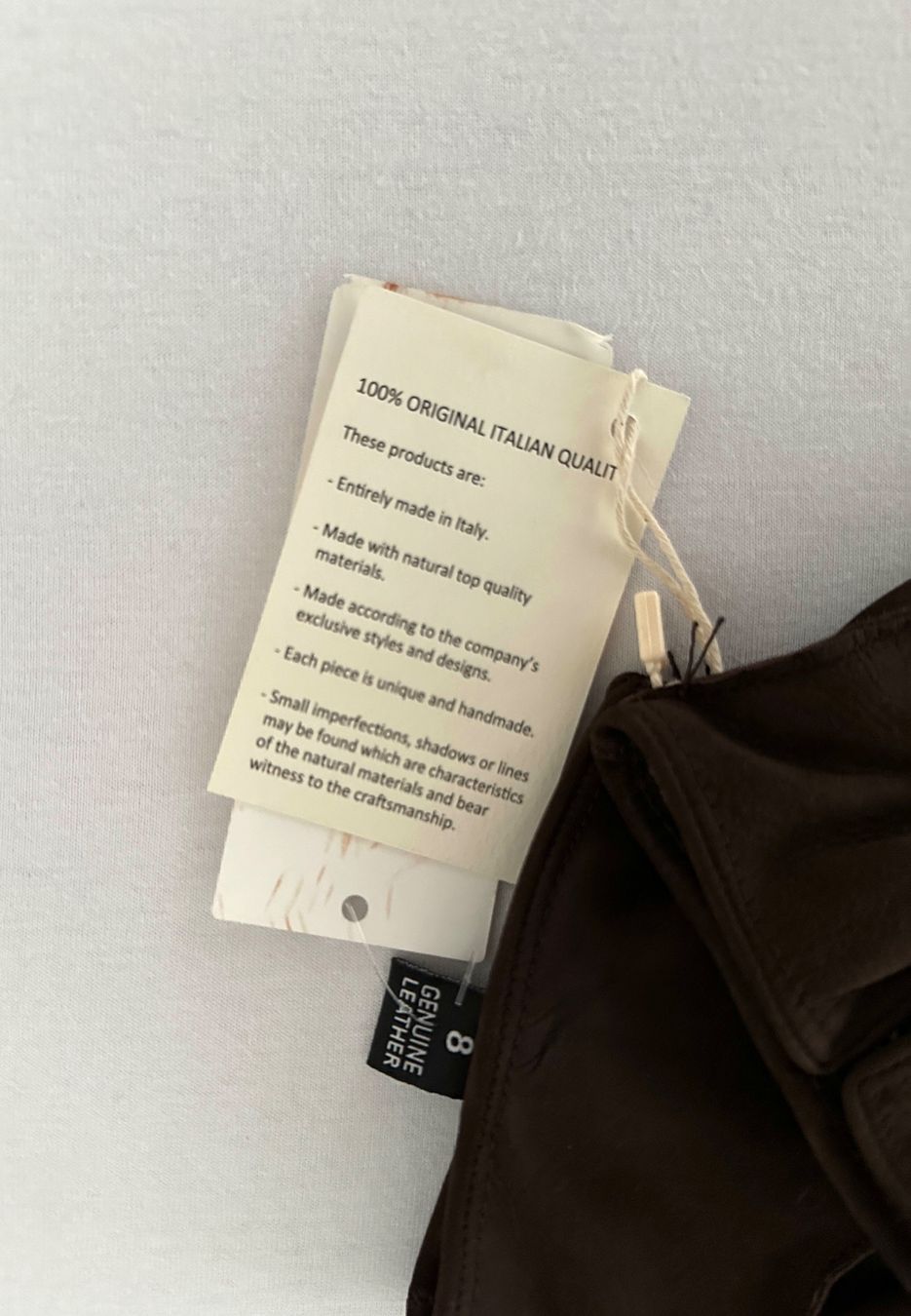 Altri accessori da uomo: Merola Handschuhe aus Wildleder mit Kaschmirfutter – Nuovo e nell'imballaggio originale da Pfäffikon SZ venduto da Redwulf34 4
