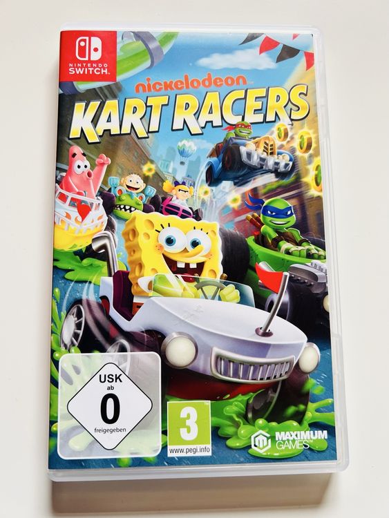 Nickelodeon Kart Racers Nintendo Switch - Top!!! (Neu (gemäss ...