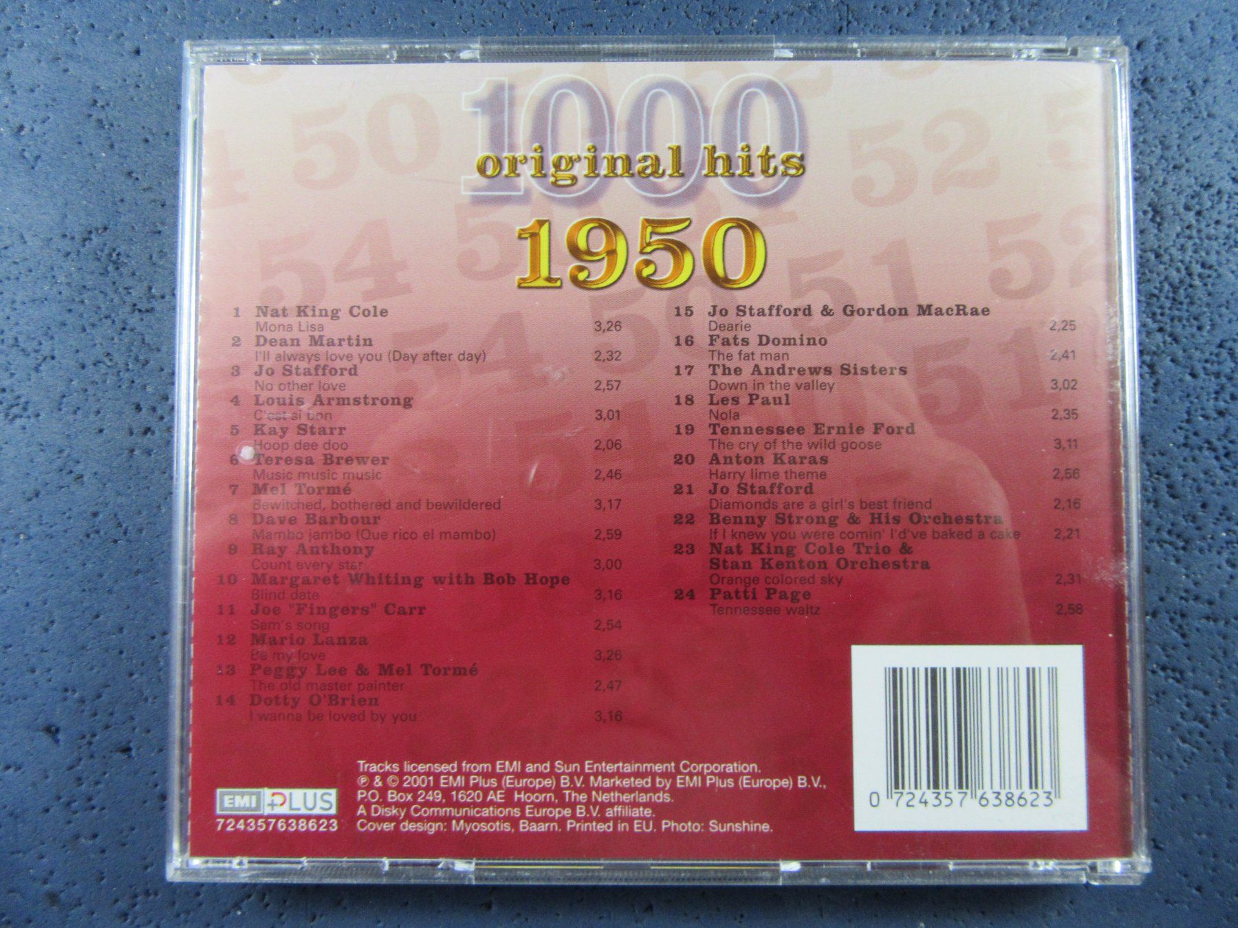 CD: ORIGINAL HITS 1950 CD – Usato da Ettingen venduto da Hausi4711 1