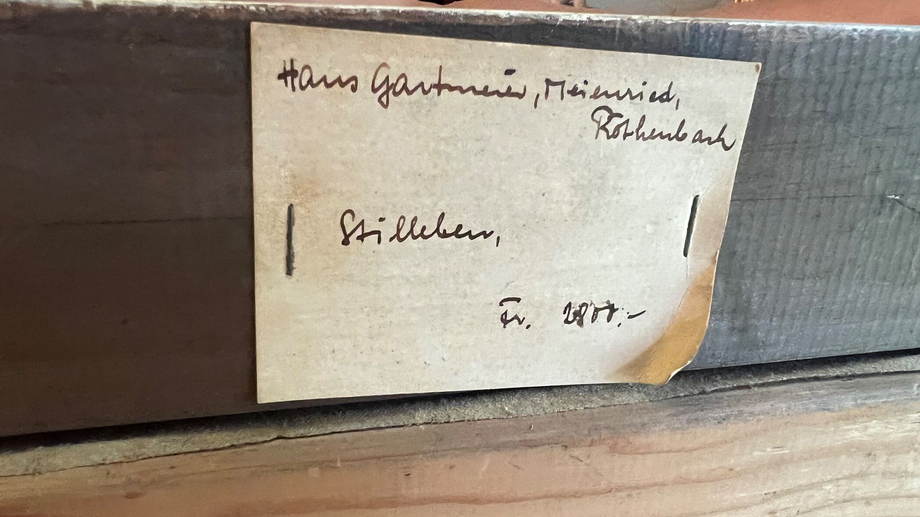 Dipinti: Gemälde mit Signatur, Nr 13 – Usato da Illnau-Effretikon venduto da brockischweiz 7
