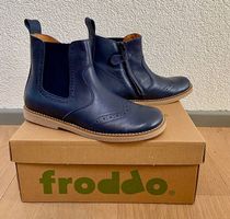Froddo Leder Stiefeletten Gr. 35 blau NEU