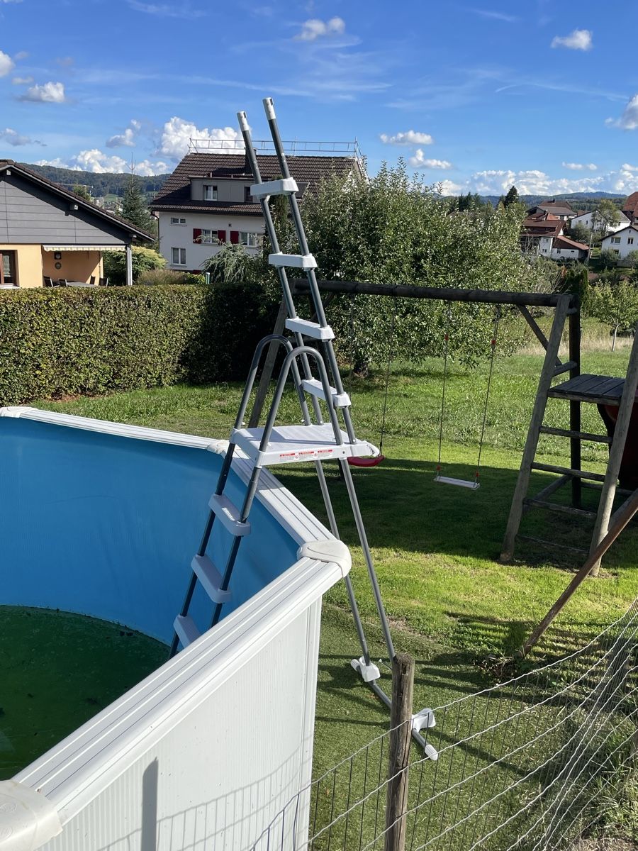 Piscine: Pool mit Stahlwand 3,6 m Durchmesser – Usato da Kölliken venduto da Michi180 6