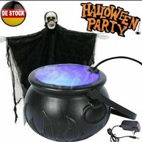 Halloween Hexentopf Süssigkeiten-Topf DEKO PARTY LED Zauberk