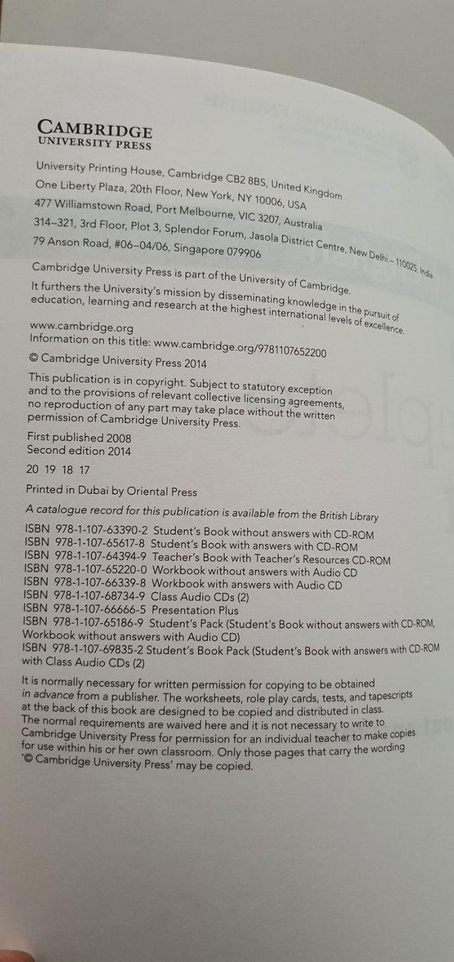 Bücher: Cambridge Complete First B2 Kursbücher – Neu (gemäss Beschreibung) aus Jona von VivianPatrick 7