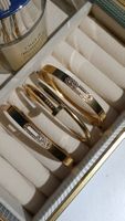 Lots de 3 bracelets femme doré en acier inoxydable neuf 
