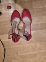 Damenschuhe rot Grösse 39 guter Zustand