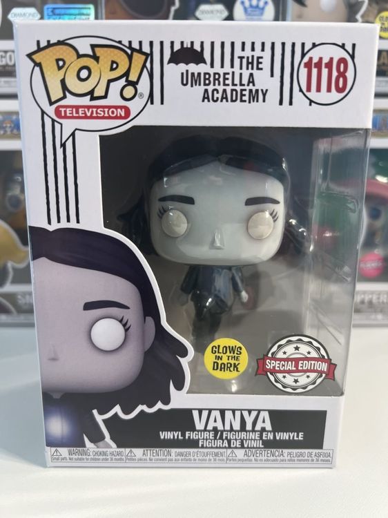 Funko Umbrella Academy Vanya Hargreeves Pop Vinyl Figure, Multicolour