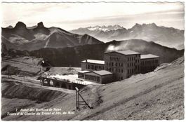 Rochers de Naye - Hotel + Télèski /Skilift