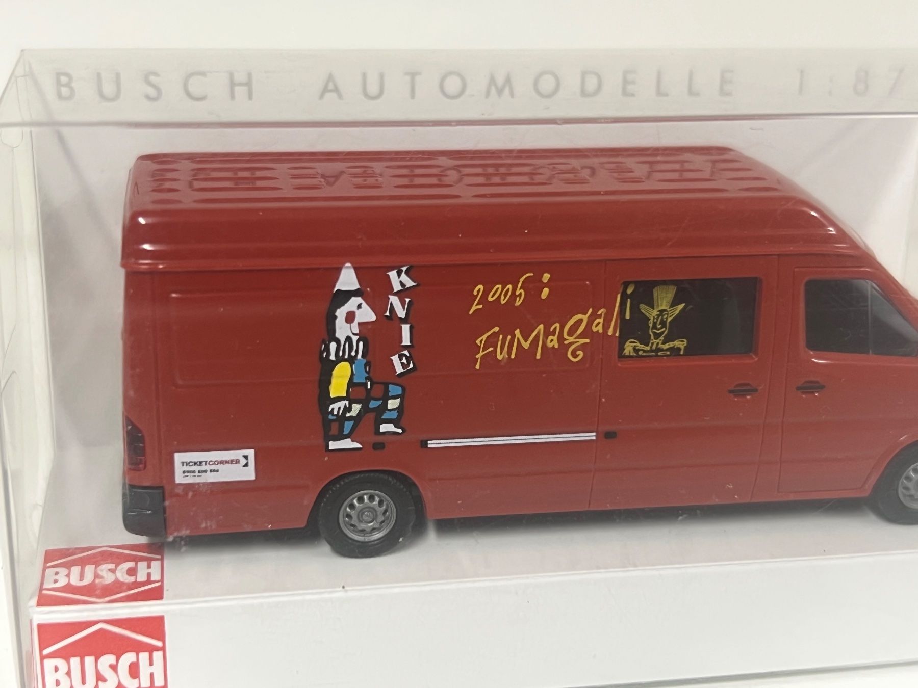 Busch Modellini di ferrovie: Busch KNIE  H0 Rarität – Nuovo e nell'imballaggio originale da Geroldswil venduto da TopTrain54 1