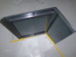 Masch. Schutz Plexiglas Polik. Br.79 x 44  /24 x 22° gebogen