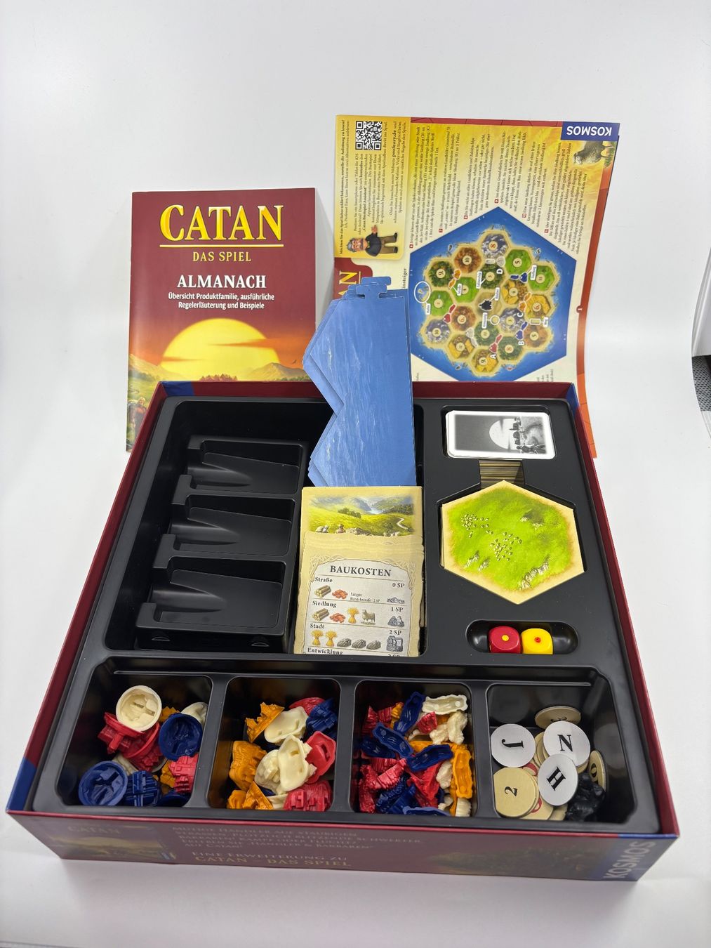 Kosmos Giochi: Catan das Spiel Brettspiel (komplett) – Usato da Herisau venduto da Seyashop1 1