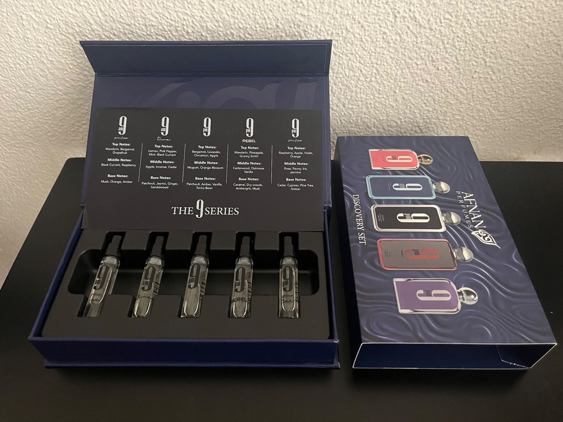 Parfum & Eau de Toilette: Afnan -9pm - discovery Set 5x 5ml – Gebraucht aus Luzern von eli_5xnv 5