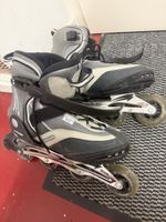 Inlineskates B-Square grau schwarz gebrauchter Zustand