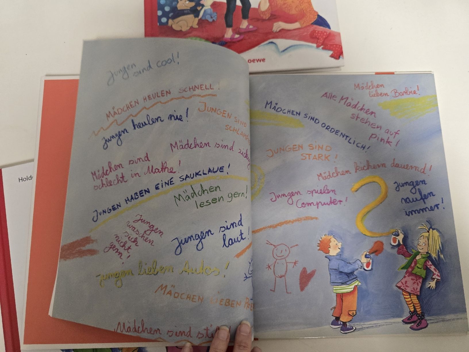 Libri: 3 Kinderbuecher zu Gefuehle, Koerper u.s.w  set – Usato da Wittenbach venduto da Tigerlili 3