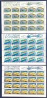 1989 Liechtenstein Fische - Poissons - Bogensatz Postfrisch
