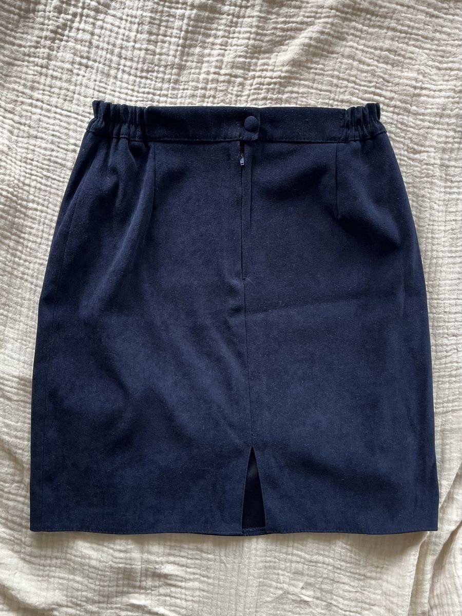Gonne: Royalblaues Samtrock Gr. 36 – Usato da Zürich venduto da msa_982q 3