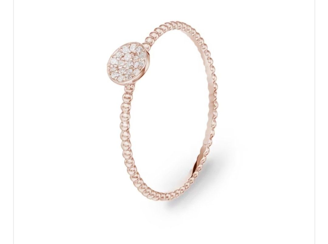 Anelli: Bague or rose diamant – Nuovo (secondo la descrizione) da uvrier venduto da lau_r7w6