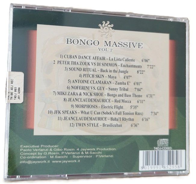 CDs: Bongo Massive Vol.2 - Second Selection Of Marvellous Tribal – D'occasion à Wilen b. Wollerau par morethanmusic 1