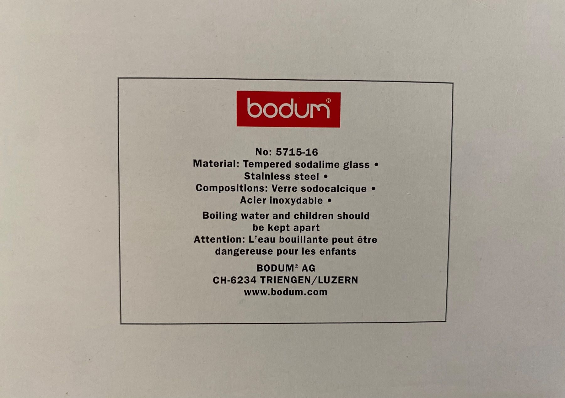 Bodum Tazze: 6 Bodum Tee und Kaffee Tassen Set - Design C.Jorgensen – Usato da Aarau venduto da Ahoffa 6