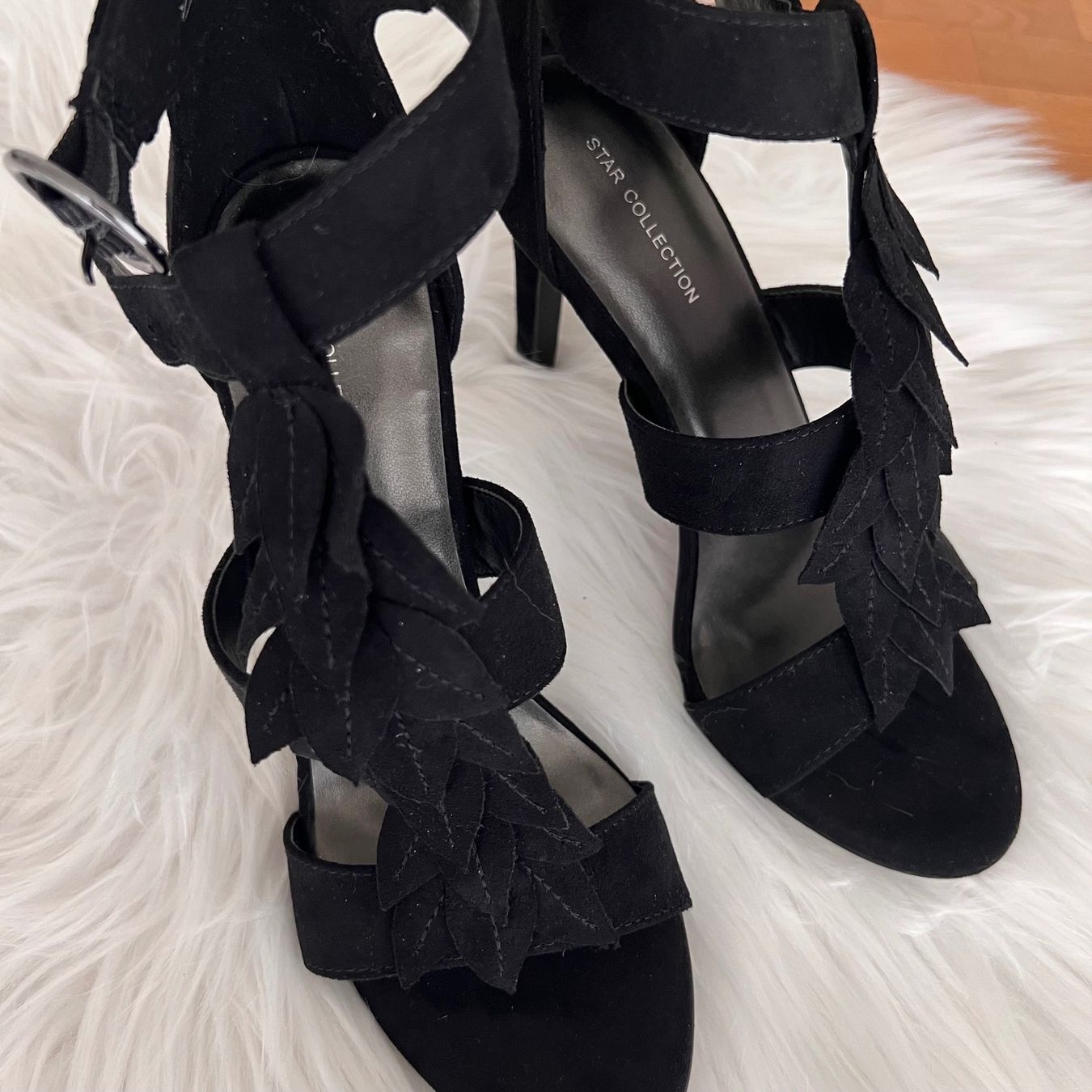 Damenschuhe: Sandales noires à hauts talons – Gebraucht aus Pully von sunaddict 1