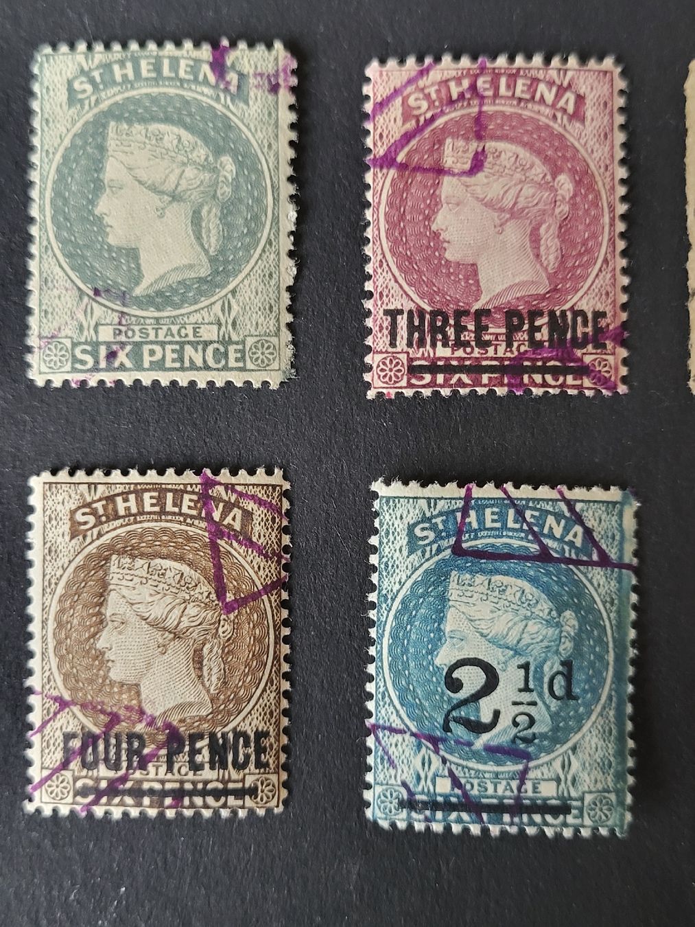 Alle Briefmarken: "Ab 1880", Kleinlot Saint Helena – Gebraucht aus stäfa von brandy66 1