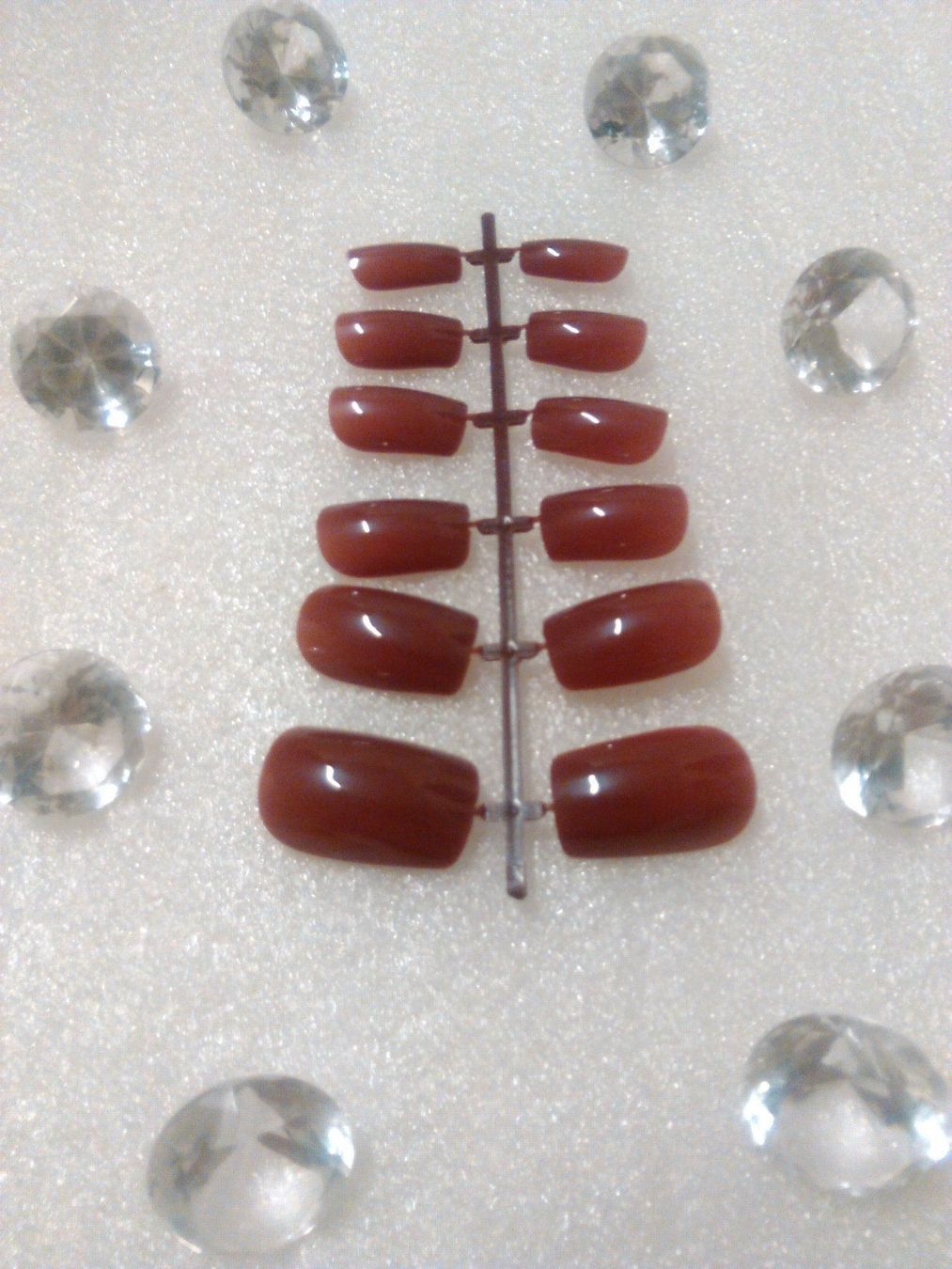 Künstliche Fingernägel: KÜNSTLICH FINGERNÄGEL,,,,;braun FARBE – Neu (gemäss Beschreibung) aus Basel von bijoutrie_4