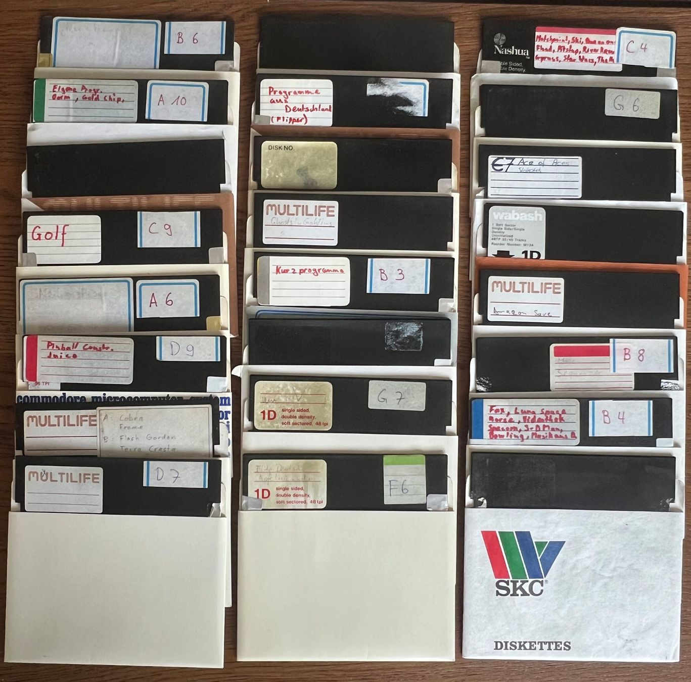 PCs: Commodore 64 Disketten Konvolut – Gebraucht aus Dietwil von deneb26 2
