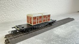 Märklin 4664 DB Güterwagen Containertragwagen H0 / AC
