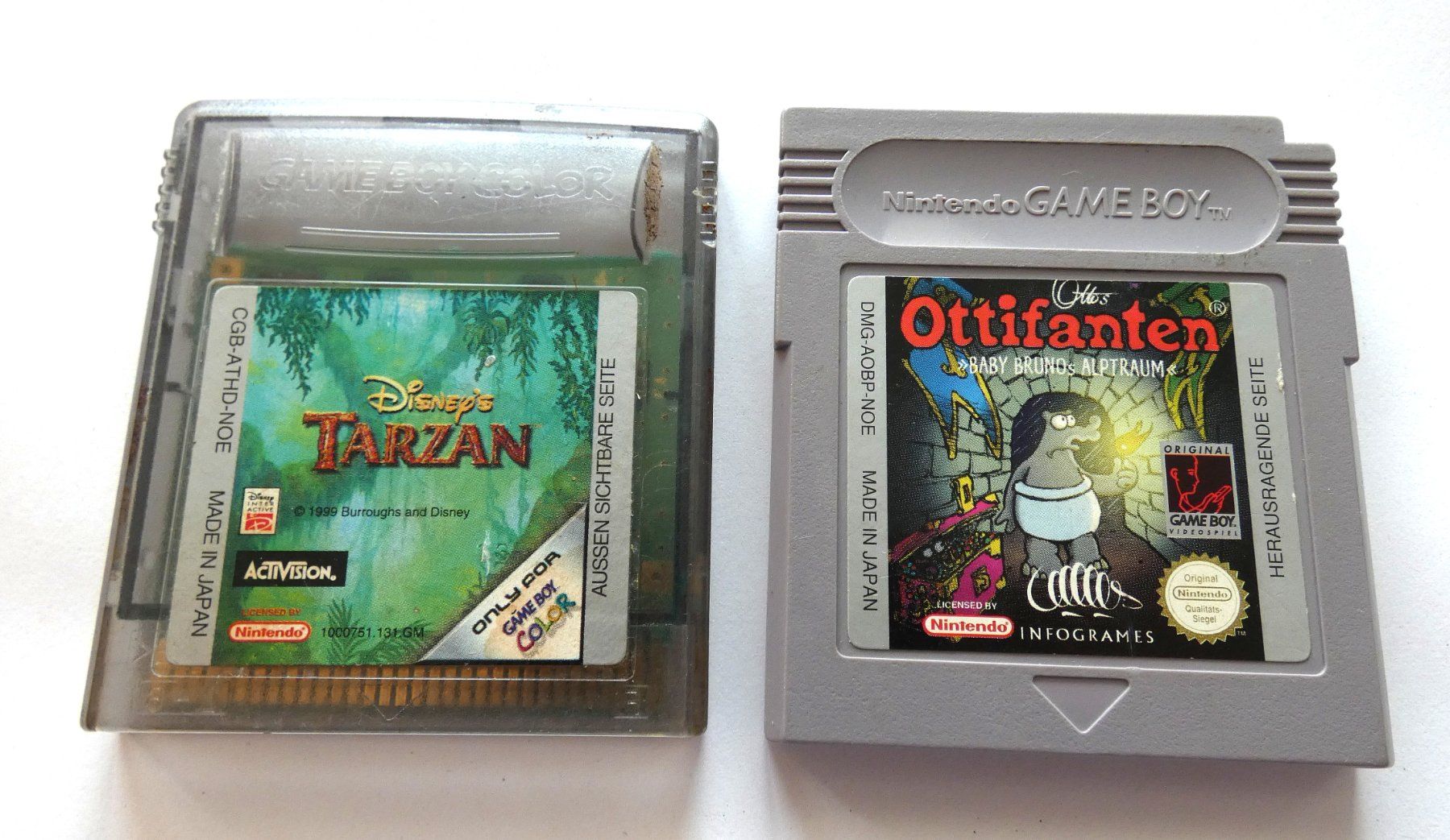 Nintendo Giochi: Nintendo Gameboy Color - 2 Spiele – Usato da La Sarraz venduto da classicworldcoins