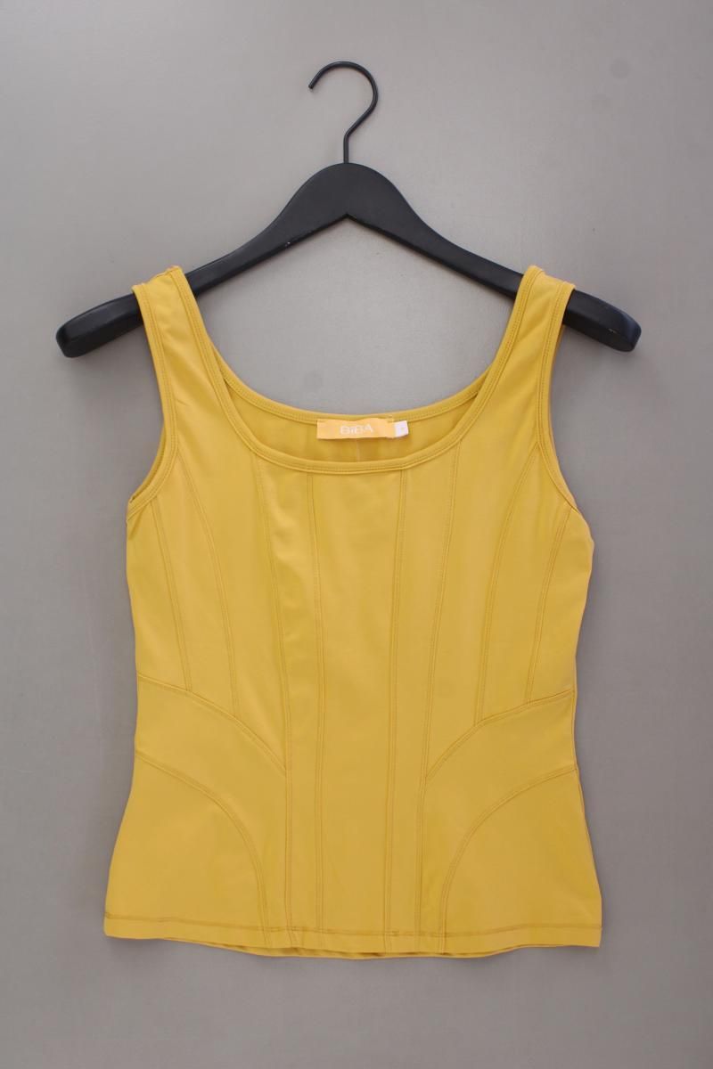 Tops: Biba Trägertop Gr. S gelb aus Polyamid – Gebraucht aus Neustadt an der Waldnaab von SecondLifeFashion