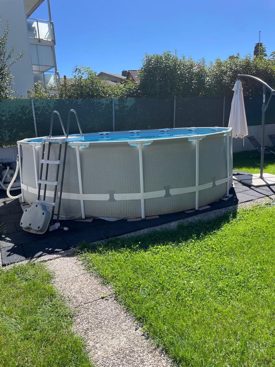 Intex Piscine: Intex Prism Frame Pool 457x122m – Usato da Nidau venduto da muri_c 1