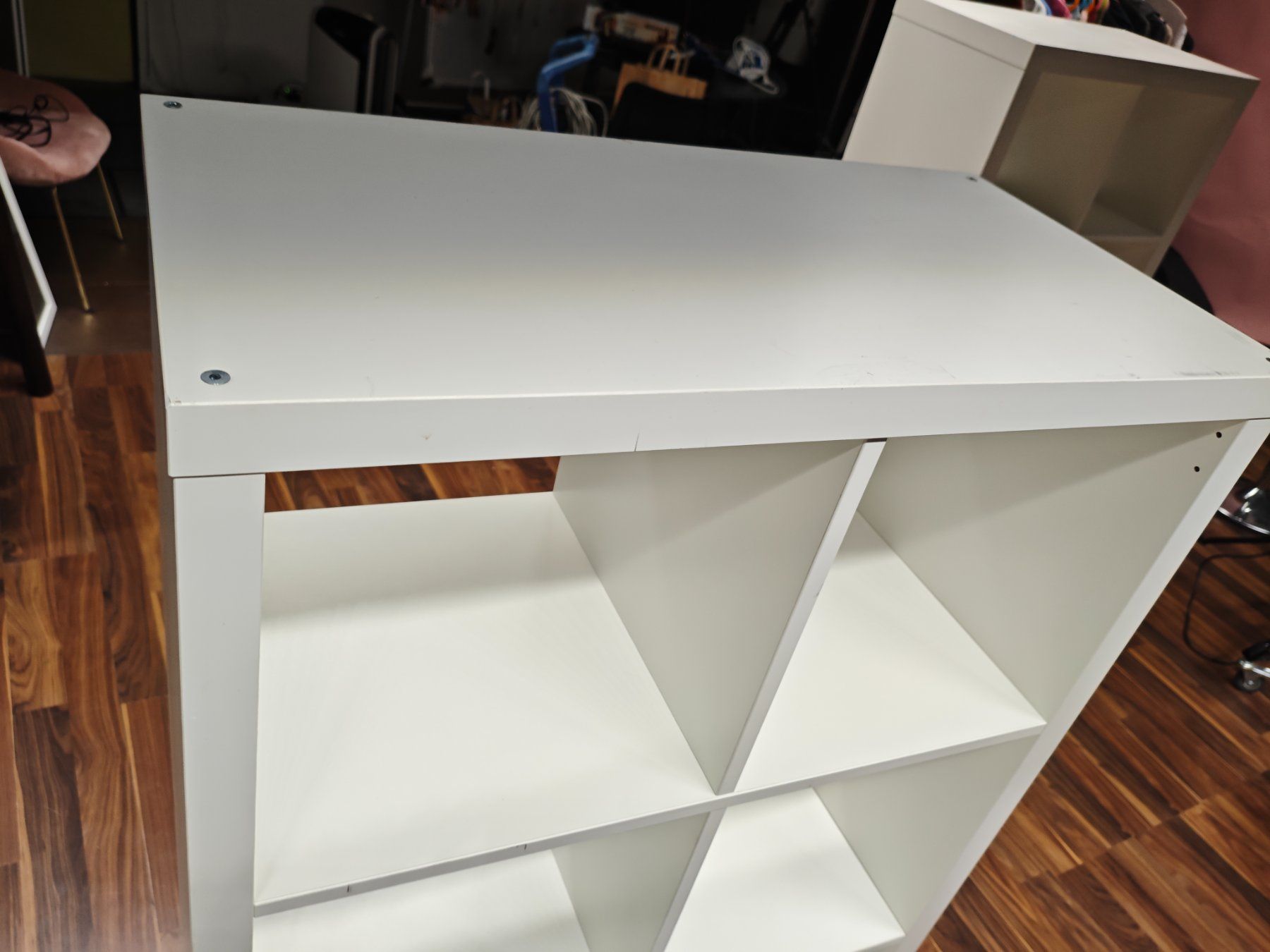 Ikea Étagères: Regal IKEA Kallax weiss 8 Fächer – D'occasion à Dübendorf par tho_v2cs 3
