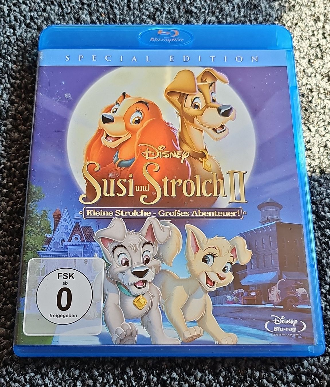 Tutti i DVDs: Susi und Strolch 2 - Special Edition Blu-Ray - Disney – Usato da Ruswil venduto da jan_bxl5
