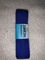 Stossband wäscheband schrägband säumband blau Band